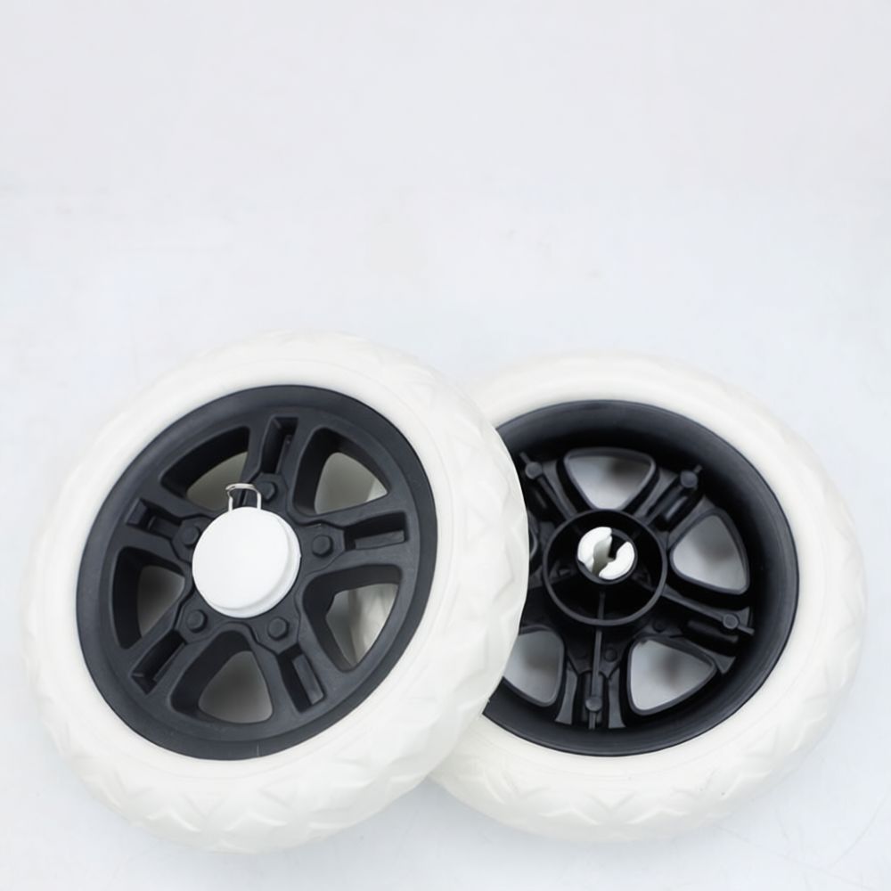 Silent Replacement Luggage Wheels - Roulettes universelles en caoutchouc pour chariot
