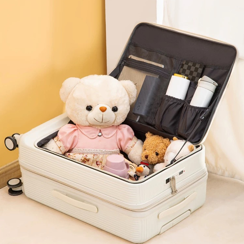Front Opening Laptop Luggage 24 Inch - Nouveau 20/22/24/26/28 pouces femmes ouverture avant