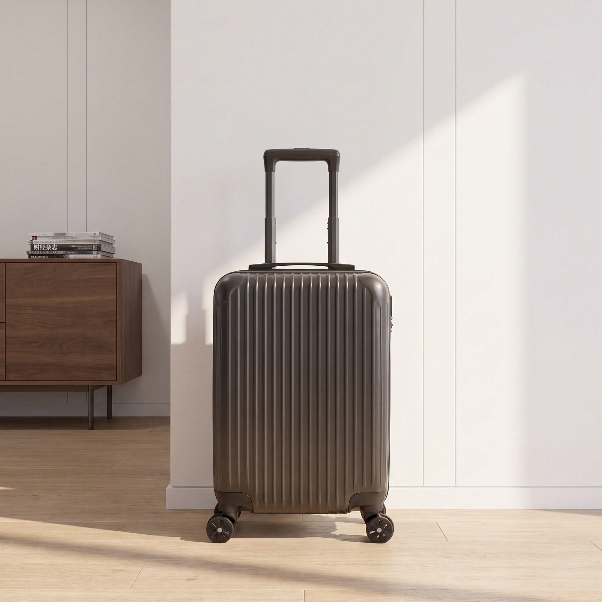 Spinner Wheel Rolling Suitcase 20 Inch - Valise de voyage rigide en ABS,