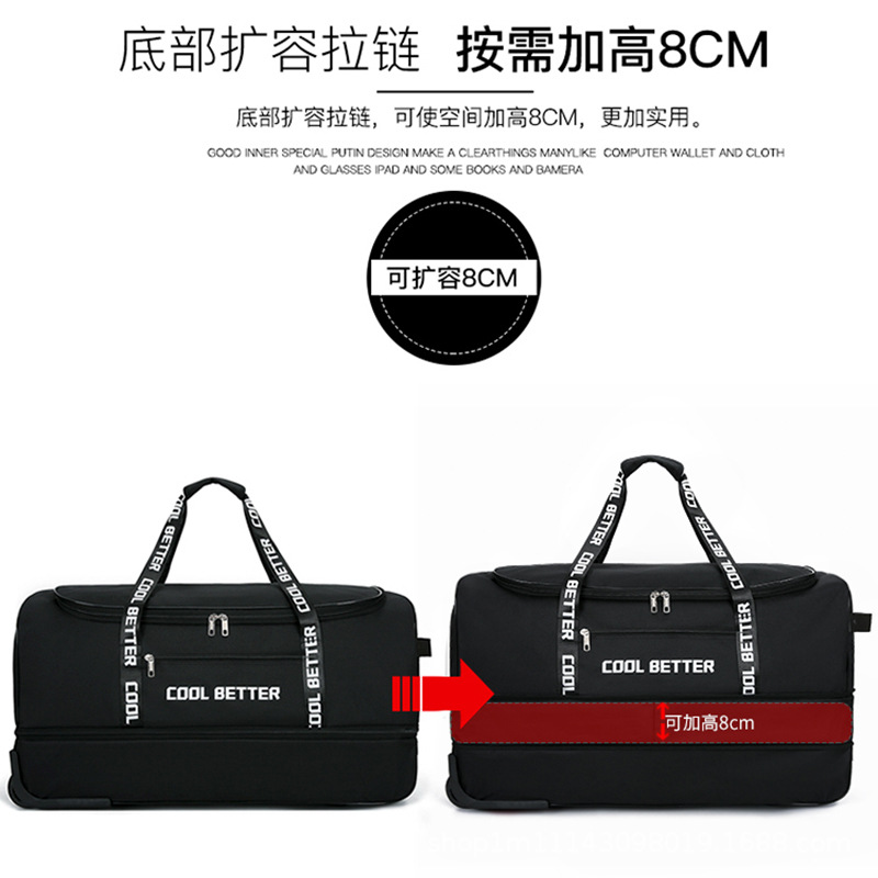 Sac à bagages à roulettes de g - Foldable Rolling Luggage Bag avis et prix