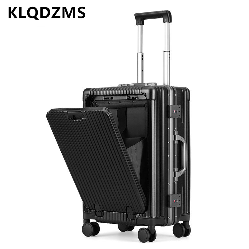 KLQDZMS Valise cabine 18/20/24 - Front Opening Laptop Luggage 24 Inch avis et prix