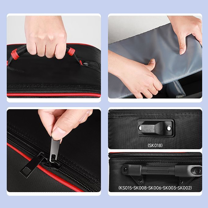 Kit de lumière flash professio - Foldable Rolling Luggage Bag avis et prix