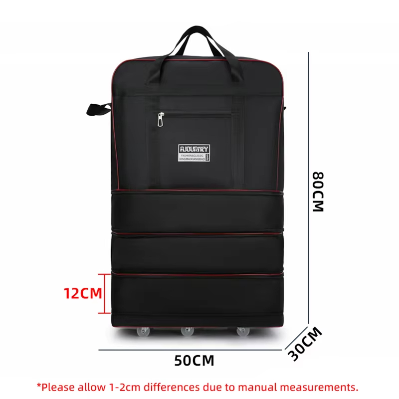 Sac de voyage à roulettes univ - Foldable Rolling Luggage Bag avis et prix